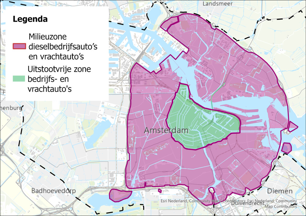 Zero Emissie Zones In Amsterdam: Van Uitstel Komt Geen Afstel