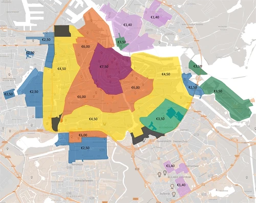 tariefsverhoging_kaart_hr parkeren