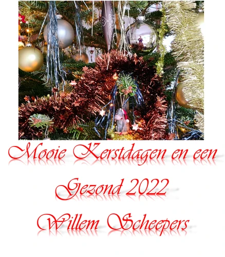 Mooie Kerstdagen en een Gezond 2022